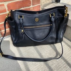 Tory Burch black leather bag